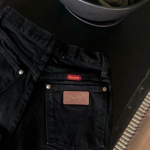 Wrangler vintage style high waisted shorts